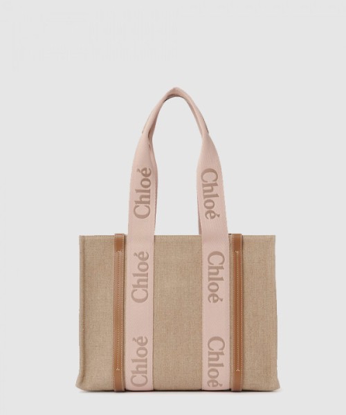 끌로에 우디 토트백 미듐 AS383