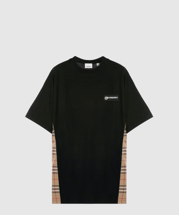 버버리 블록 면 티셔츠