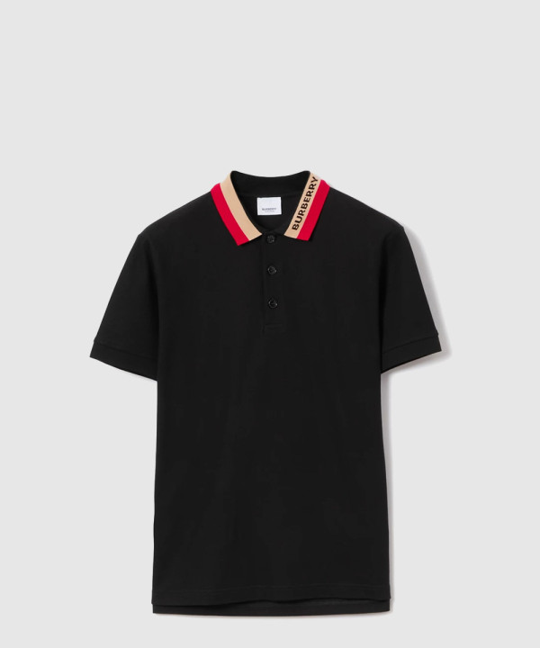 버버리 코튼 폴로셔츠