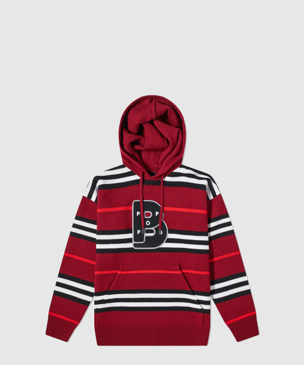 버버리 컴퍼니 니트 후드