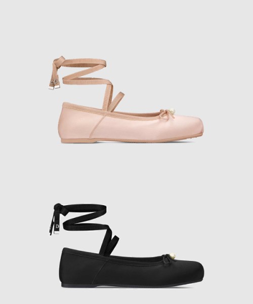 디올 D-Joy 발레 플랫 KDB88