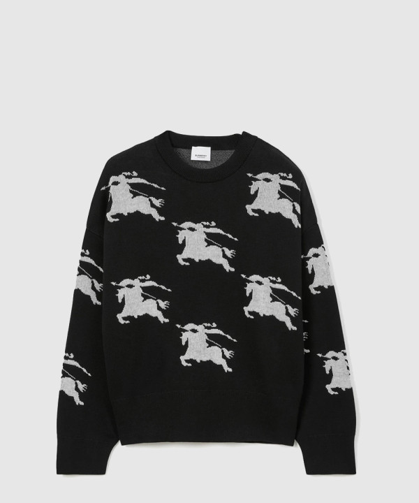 버버리 코튼 실크 니트