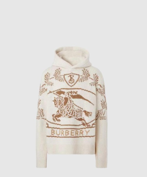 버버리 로고 후드