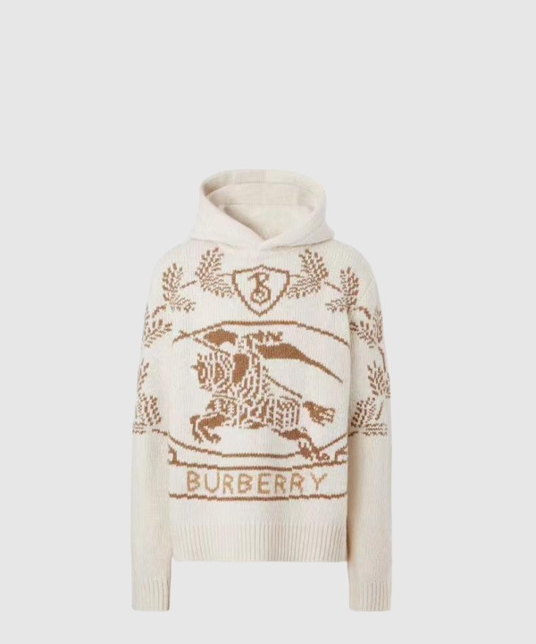 버버리 로고 후드