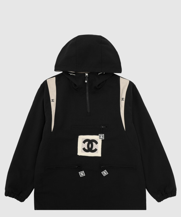 샤넬 로고 프린트 재킷