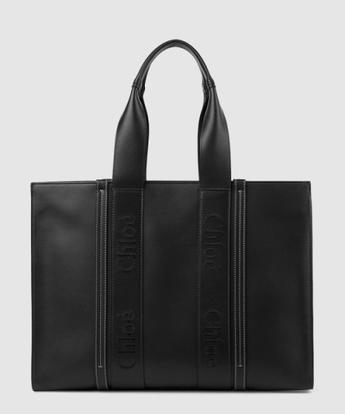 끌로에 우디 소가죽 토트백 라지 WS382
