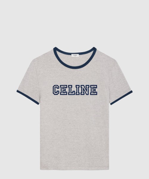 셀린느 레귤러 티셔츠 코튼 저지
