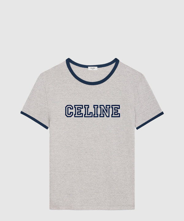 셀린느 레귤러 티셔츠 코튼 저지