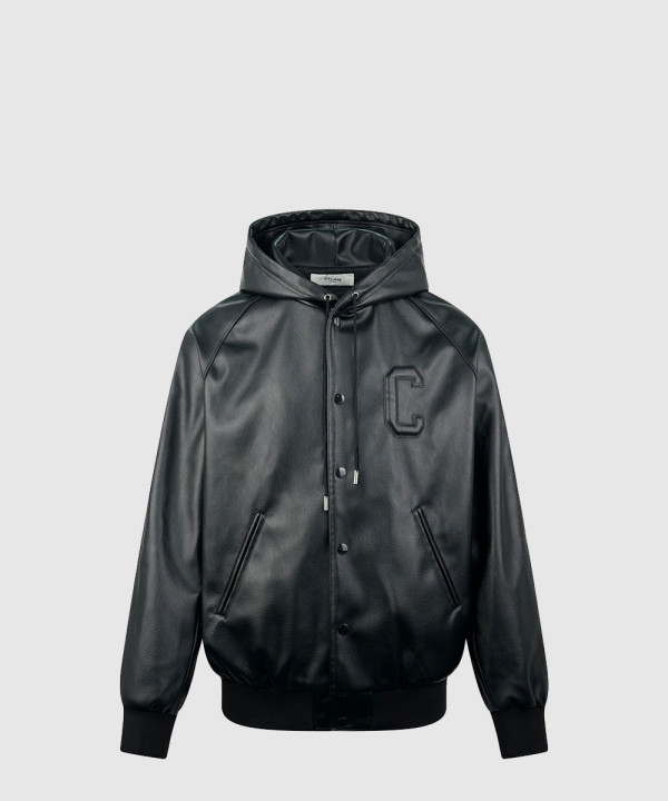 셀린느 레더 블루종