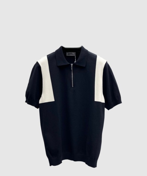 에르메스 폴로 니트 톱