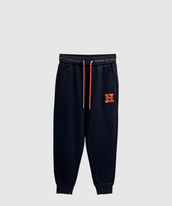 에르메스 로고 트랙수트 팬츠