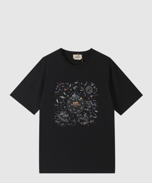 에르메스 플라워 코튼 톱