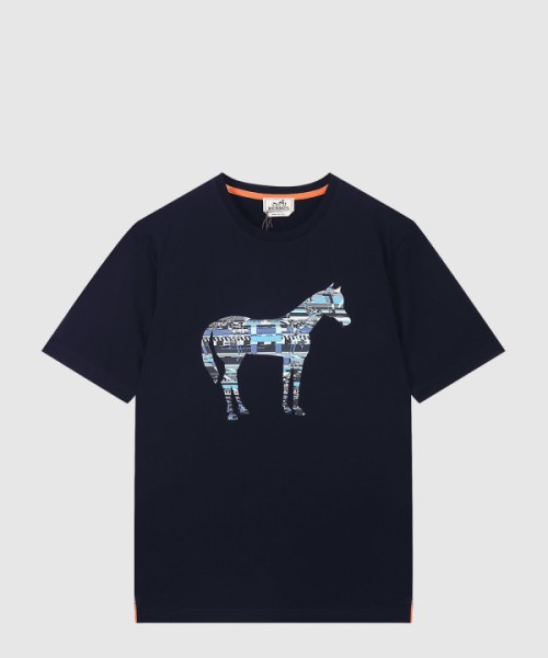 에르메스 플라워 코튼 톱