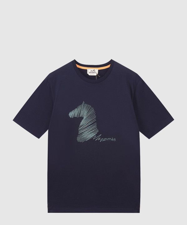 에르메스 플라워 코튼 톱