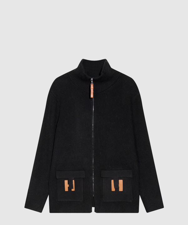 에르메스 H로고 울 니트