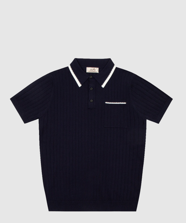 에르메스 폴로 니트 톱