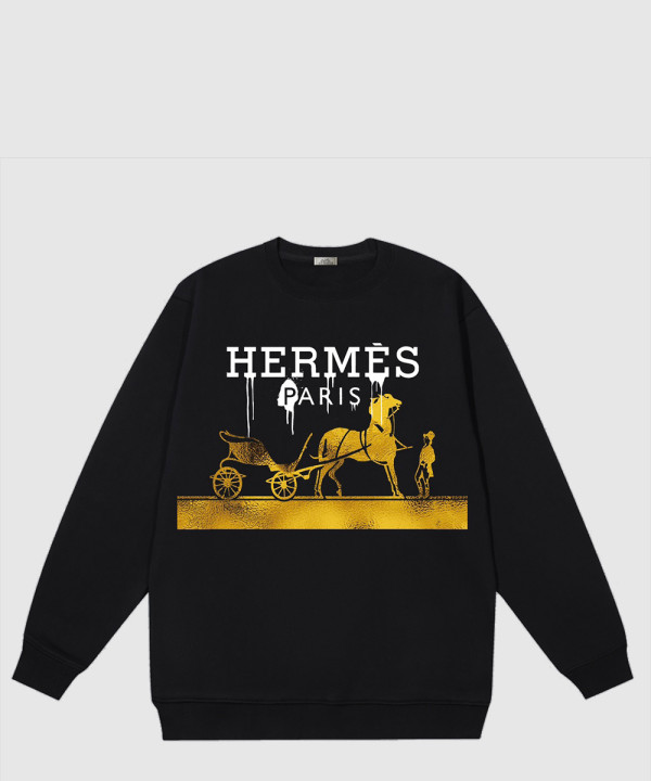 에르메스 플라워 코튼 톱