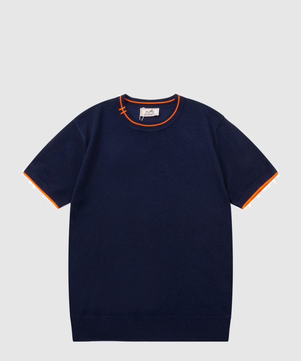 에르메스 로고 프린트 반팔