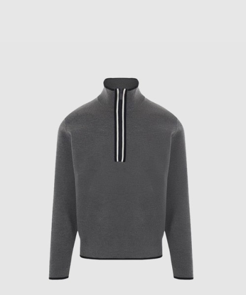 톰브라운 밀라노 스티치 지퍼업 풀오버