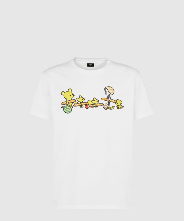 펜디 실비아 앤 바게트 티셔츠