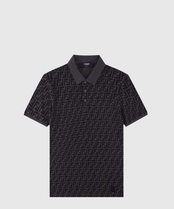 펜디 로고 프린트 반팔