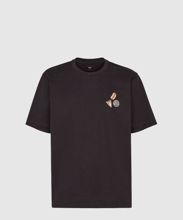 펜디 로고 프린트 반팔