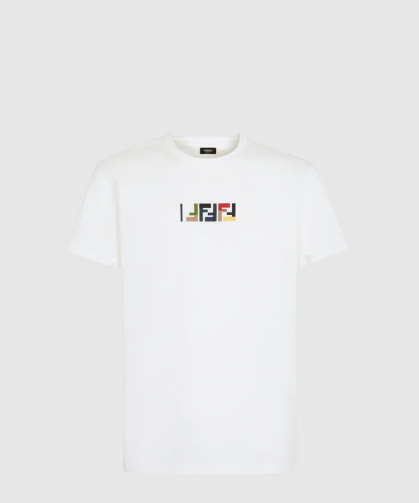 펜디 로고 프린트 반팔