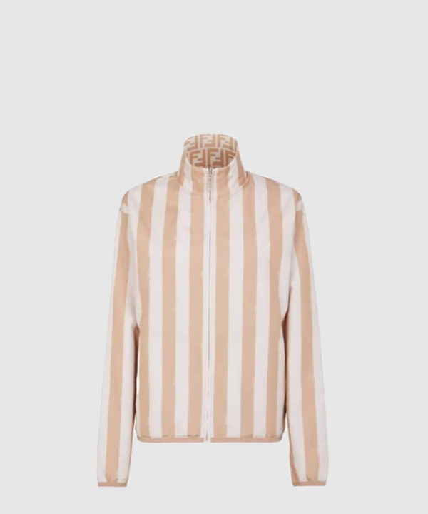 펜디 로고 쇼트 코트