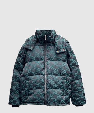 펜디 로고 쇼트 코트