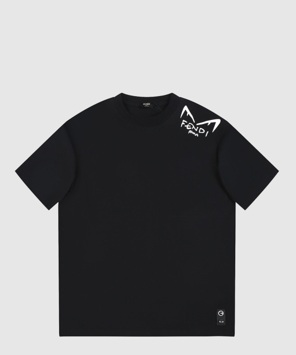 펜디 로고 프린트 반팔