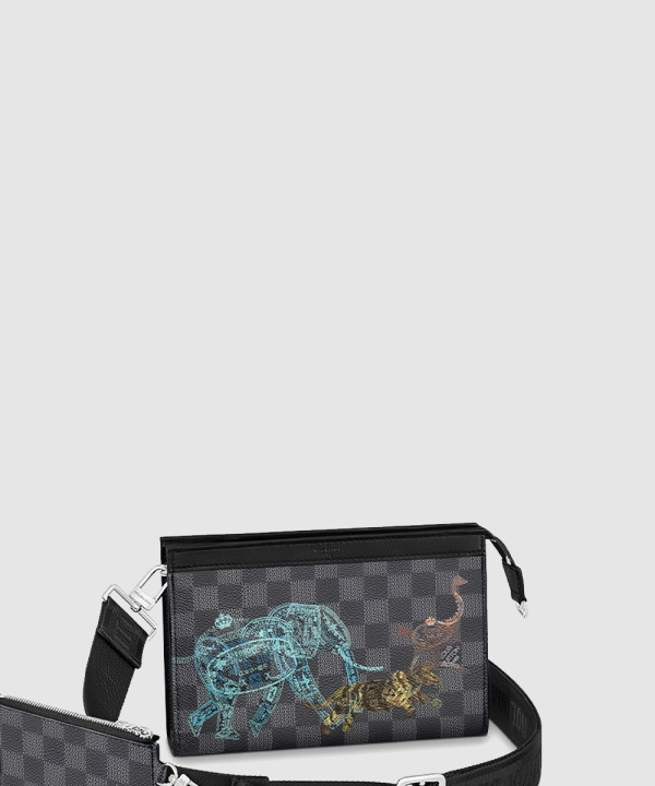 루이비통 가스통 웨어러블 월릿 N64608