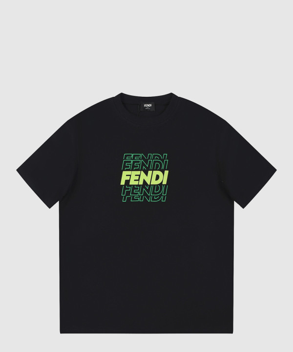 펜디 로고 프린트 반팔