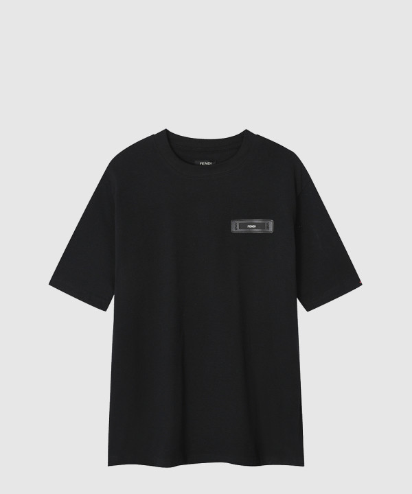 펜디 로고 프린트 반팔