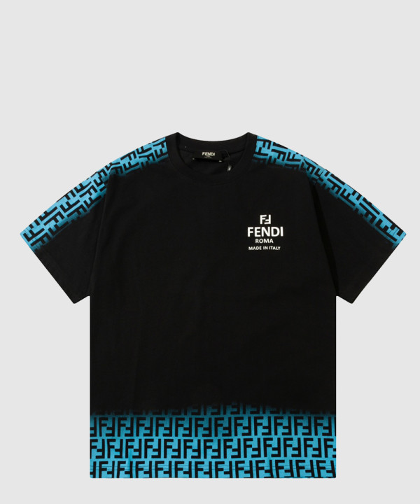 펜디 로고 프린트 반팔