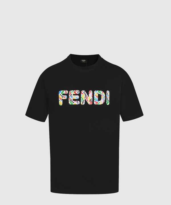 펜디 로고 프린트 반팔