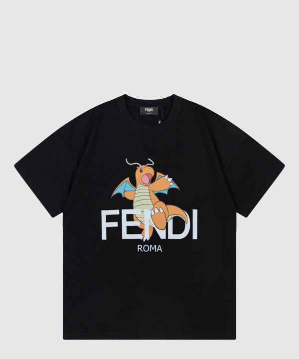 펜디 플라워 코튼 톱