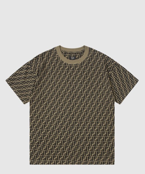 펜디 로고 프린트 반팔