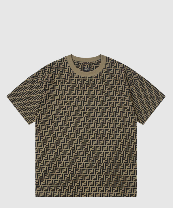 펜디 로고 프린트 반팔