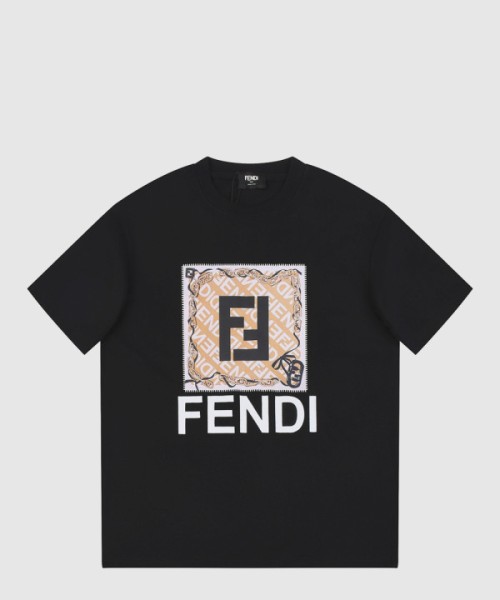 펜디 플라워 코튼 톱