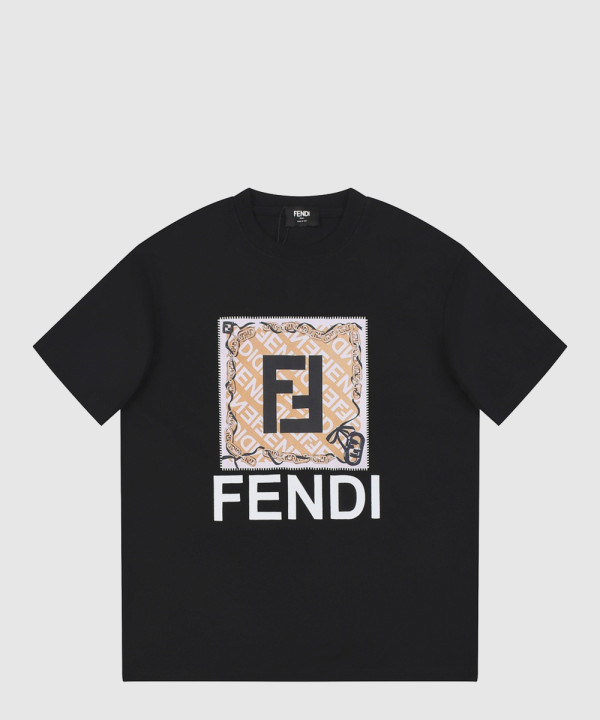 펜디 플라워 코튼 톱