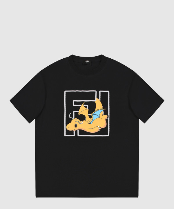 펜디 플라워 코튼 톱