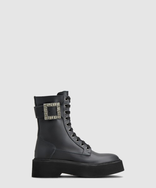 로저비비에 비브 레인저 컴뱃 부츠 7404