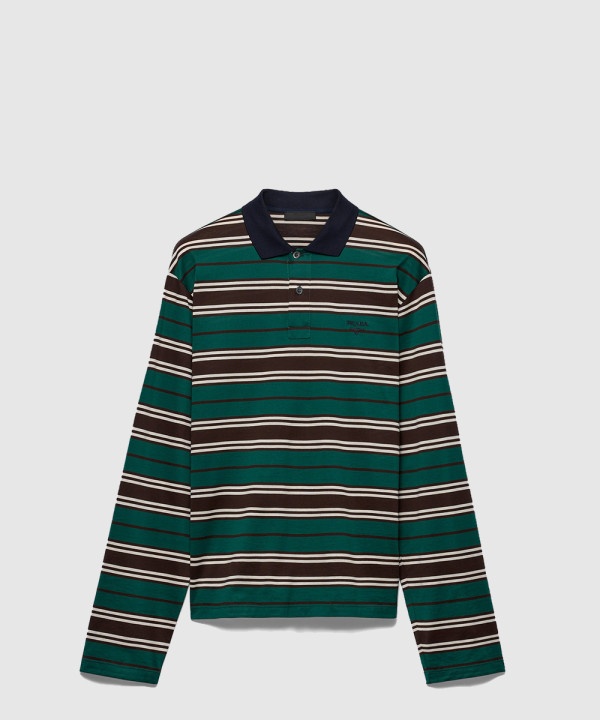 프라다 코튼 폴로 셔츠