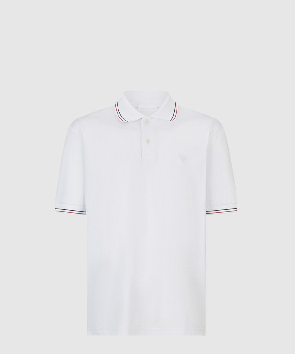 프라다 쇼트 슬리브 피케 폴로 셔츠