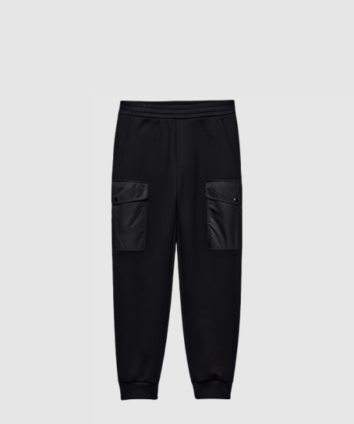 프라다 코튼 플리스 조거 팬츠