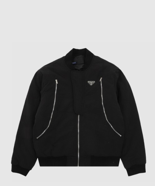 프라다 로고 집업 자켓