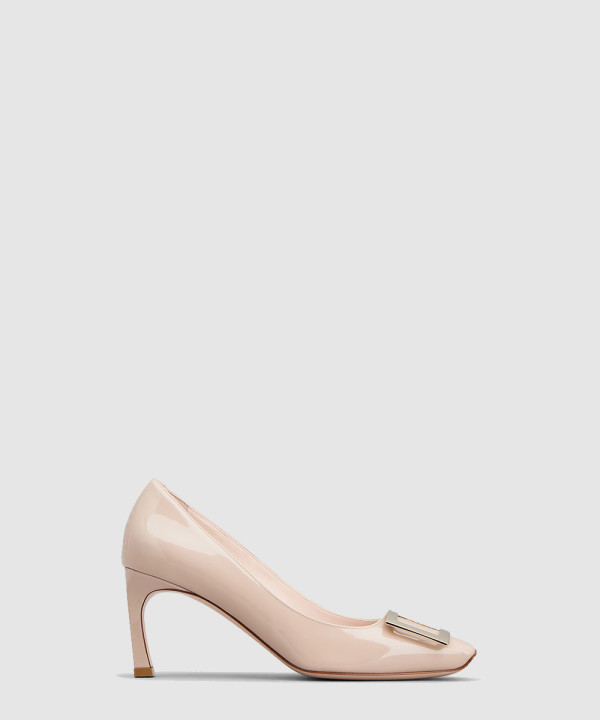 로저비비에 트럼펫 메탈 버클 펌프스 4001