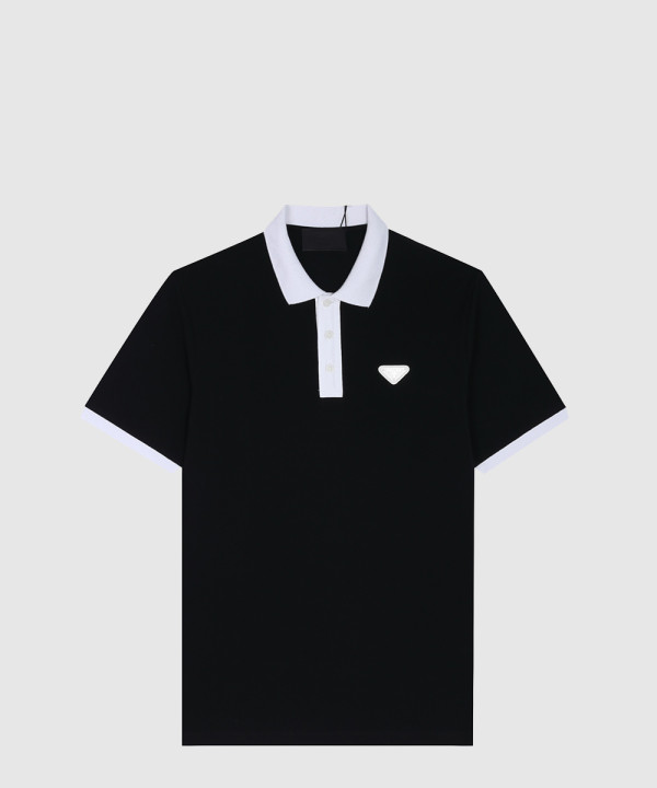 프라다 로고 프린트 반팔