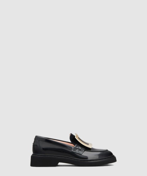 로저비비에 비브 레인저스 메탈 버클 로퍼 5482