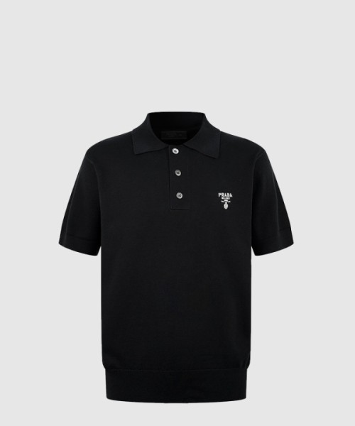 프라다 니트 폴로 셔츠
